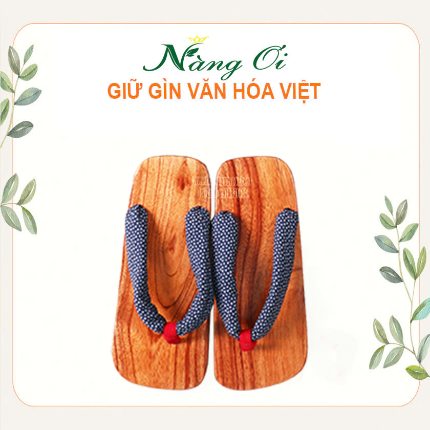 guốc gỗ nhật bản